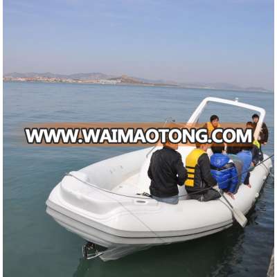 Liya 8.3m luxury inflatable boat rigid fiberglass rib yacht boats in thailand