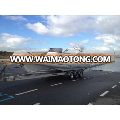 Liya 8.3m military patrol boat for sale super rib boat fiberglass speed boats