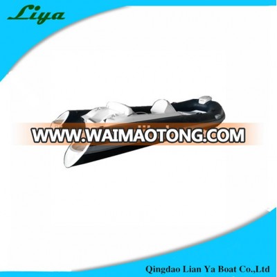 Liya 4.3m folding rib boat rigid hull inflatable boat rubber dingy