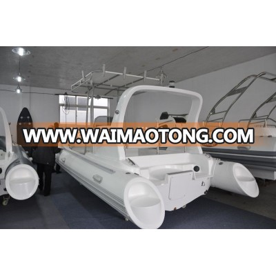 6.6m 22ft 12 person inflatable rib boat Liya fiberglass sport dinghy for sale