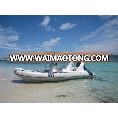 Liya rib 620 rigid hull inflatable boat fiberglass inflatable sport boat military inflatable boat fiberglass