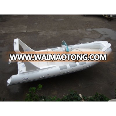 Liya rib 620 fiberglass tender boat inflatable sport boat for sale military inflatable boat fiberglass