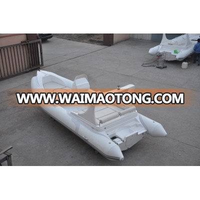 Liya rigid boat with motor 10 person luxury rib inflatable motor boats chinese marine boat