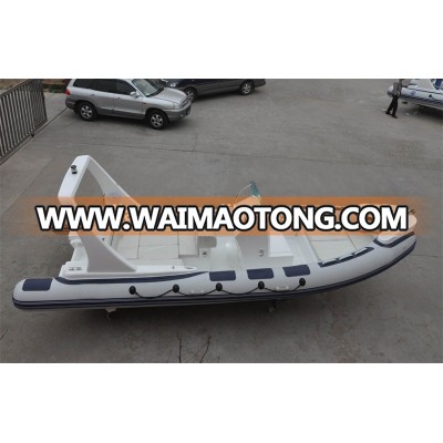 Liya motor yachts manufacturers china fiberglass yacht rib boat with outboard motor rib 660