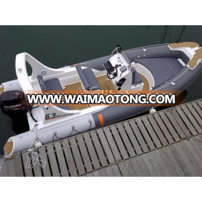 Liya 20ft rigid boats for sale cheap rib inflatable boat steering console inflatable boat