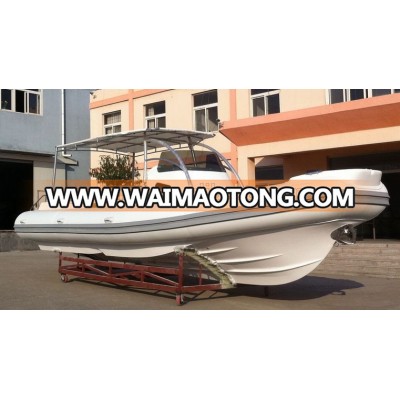 Liya 5.8m-8.3m semi rigid inflatable yacht tender rib boat patrol boat